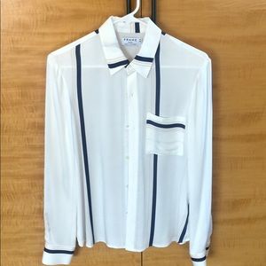 Frame button down blouse